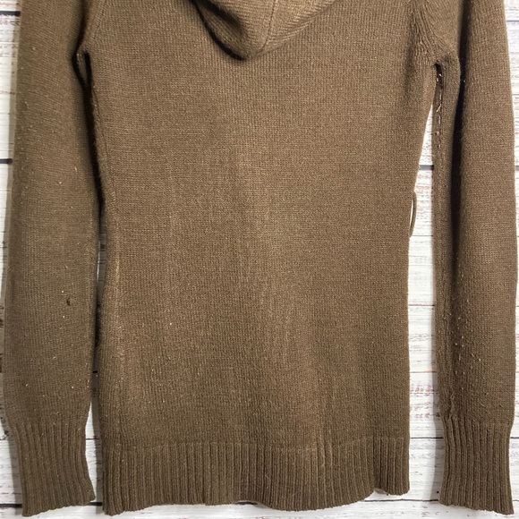 Cute Wet Seal large buttoned button-up hooded sweater size XS women’s - Picture 15 of 16